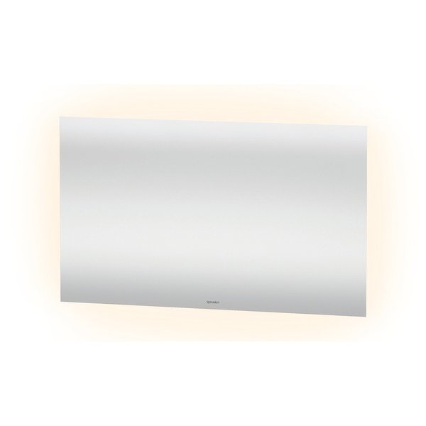 Duravit Light & Mirror Mirror, 47 1/4 X1 1/4 X27 1/2  White Matt, Square, Sensor Switch LM7828D00006000